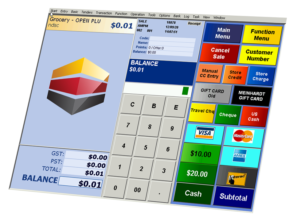 Image of Software on screen